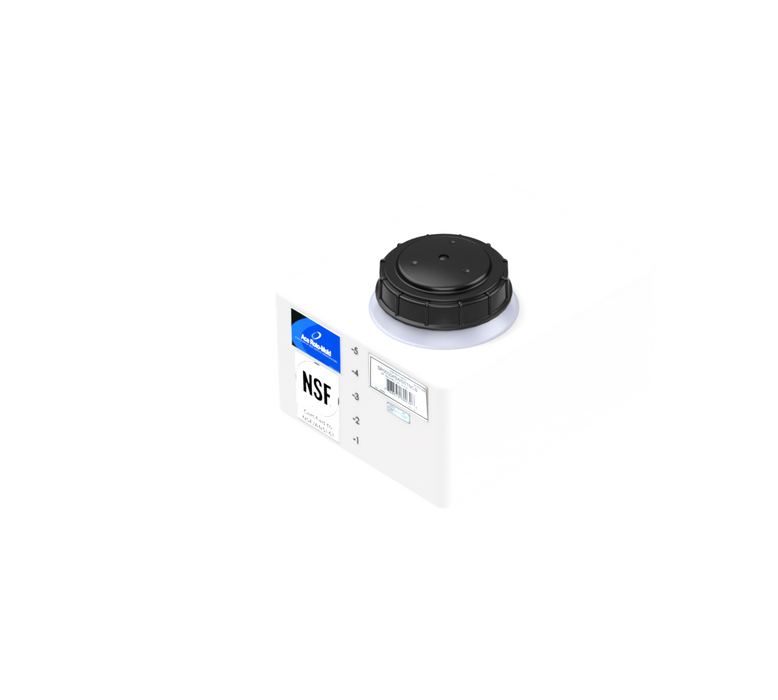 6 Gallon Rectangular Flat Bottom Tank with 5" Lid