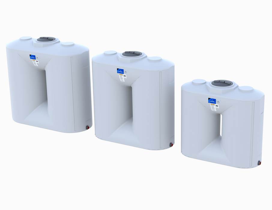 130- Gallon Slim-Line Upright Utility Tank – Rectangular