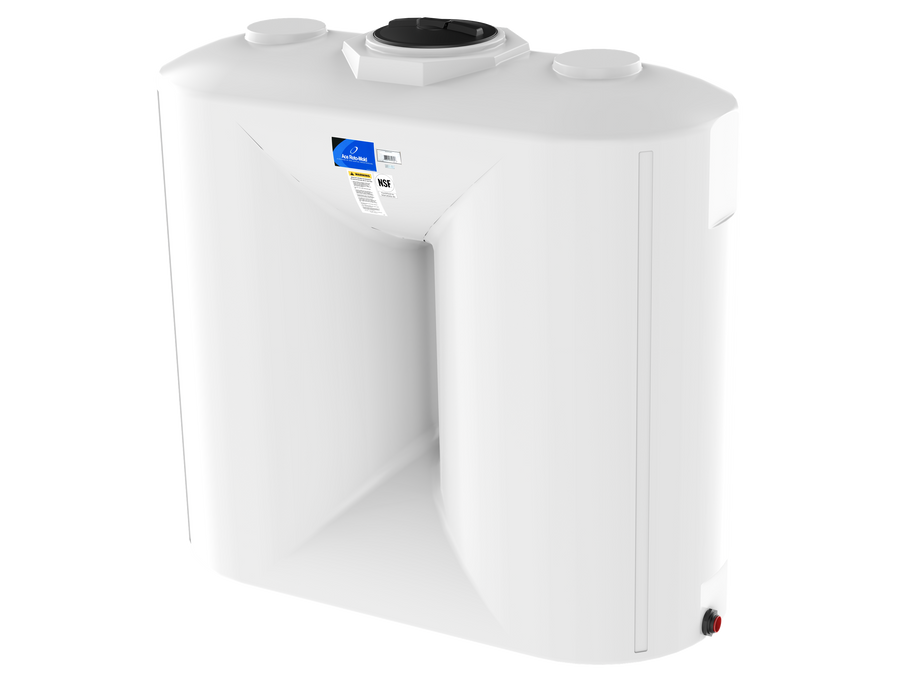1000 Gallon Slim-Line Upright Utility Tank Rectangular