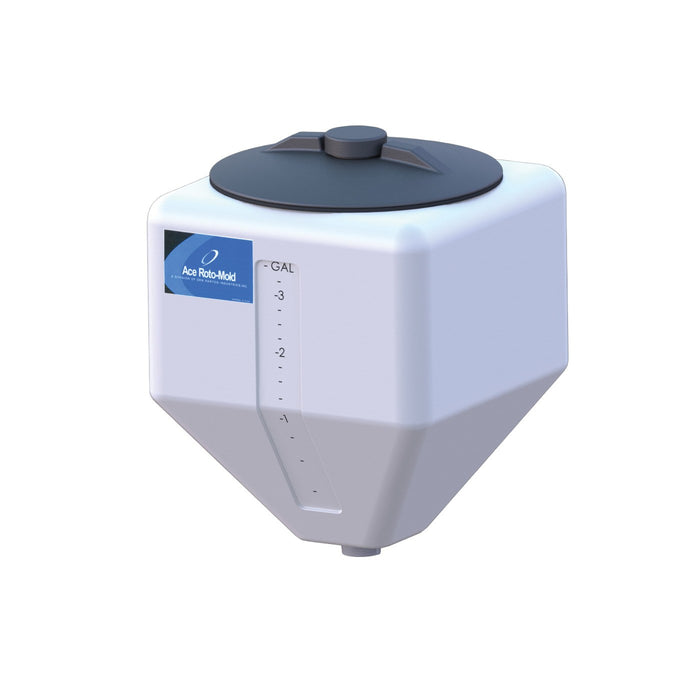 3.5 Gallon Cylinder Rinse Tank