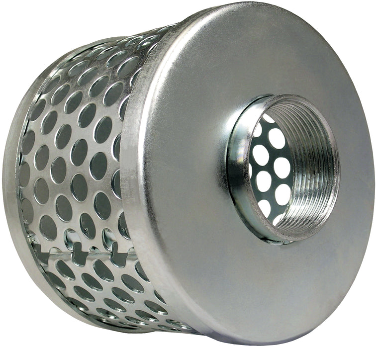 Basket Suction Strainer 1 1/4" Female NPT Steel