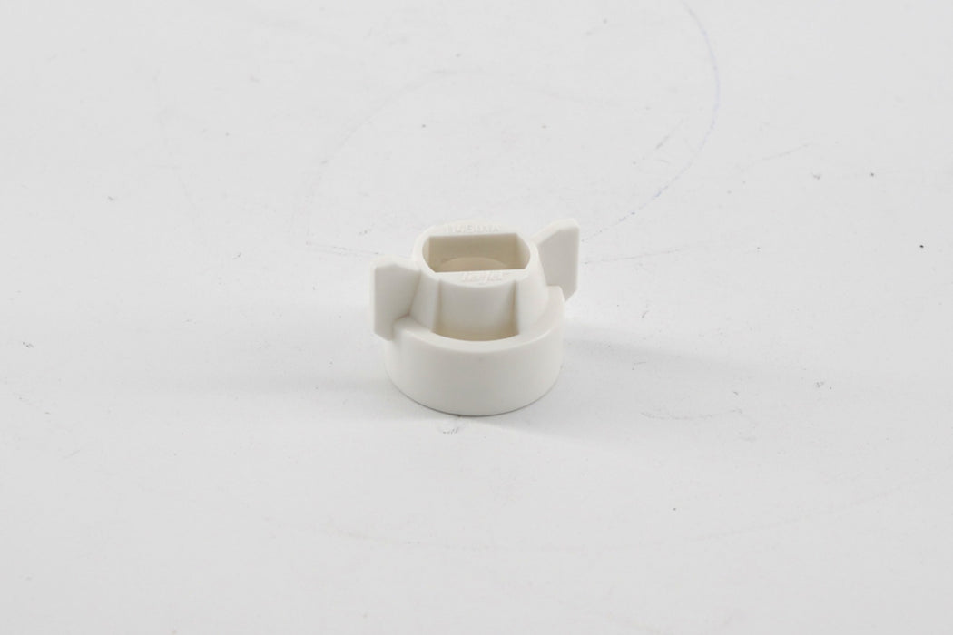 White Flat Fan Cap-Gas, 25612