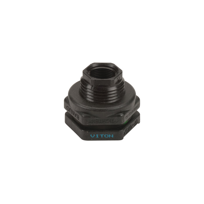 ¾" Poly Bulkhead Tank Fitting
