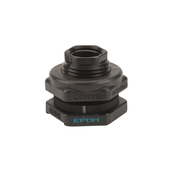 ¾" Poly Bulkhead Tank Fitting
