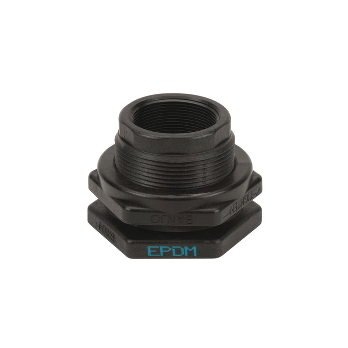 Bulkhead Fitting 2" Hd Female NPT with EPDM