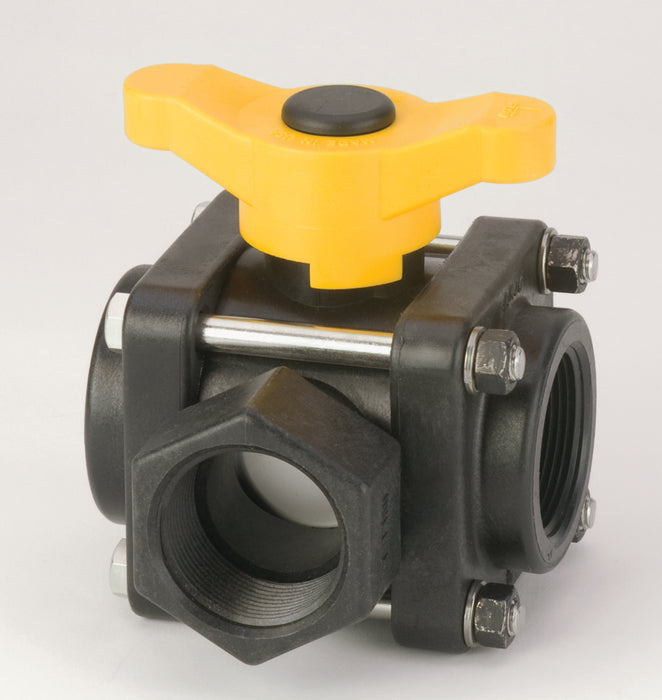 1½" 3-Way Side Load Valve