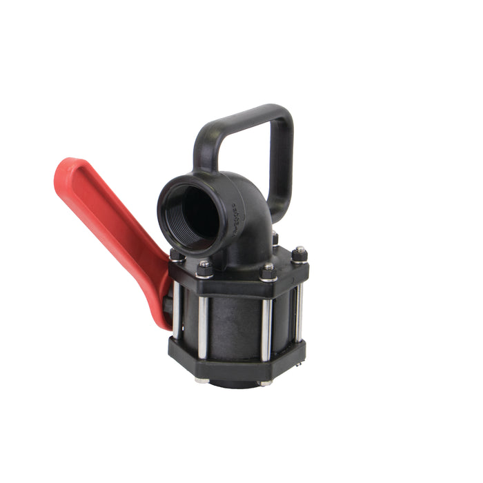 2" FP Nozzle Valve with 90° Elbow