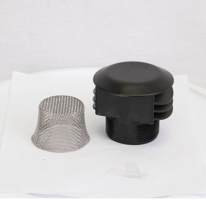 2" Anti Vortex Vent Cap with 12