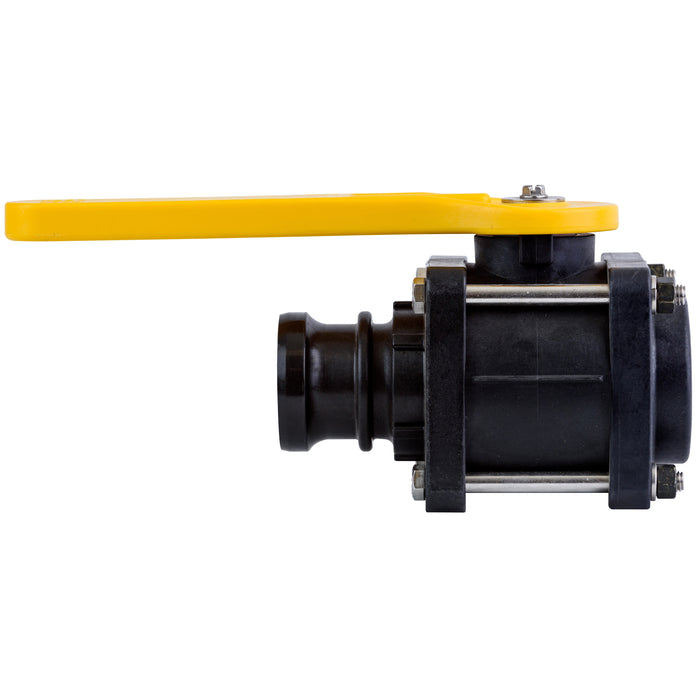 Ball Valve Full Port 2" Male Adapter x 2" Female NPT 4 Bolt