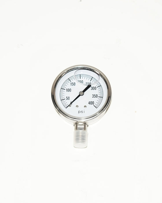 2" Stainless Steel Dial Gauge – 400 PSI