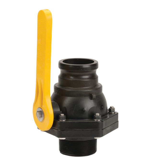 3" FP Male Adapter x 3" Male NPT Valve