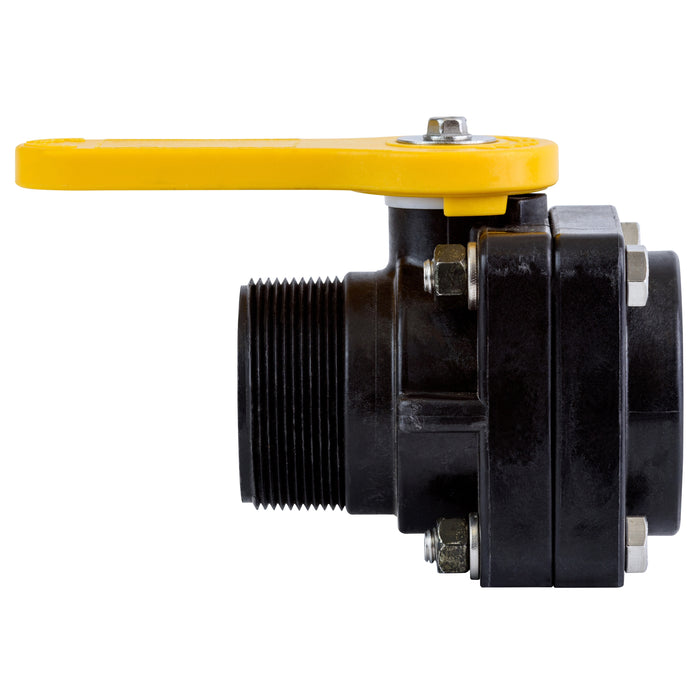 Ball Valve Short Series Standard Port 2" Male Adapter x 2" Male Adapter