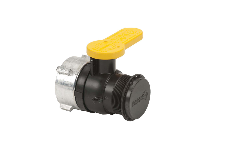 2" Poly Spin Weld Valve with  QDC