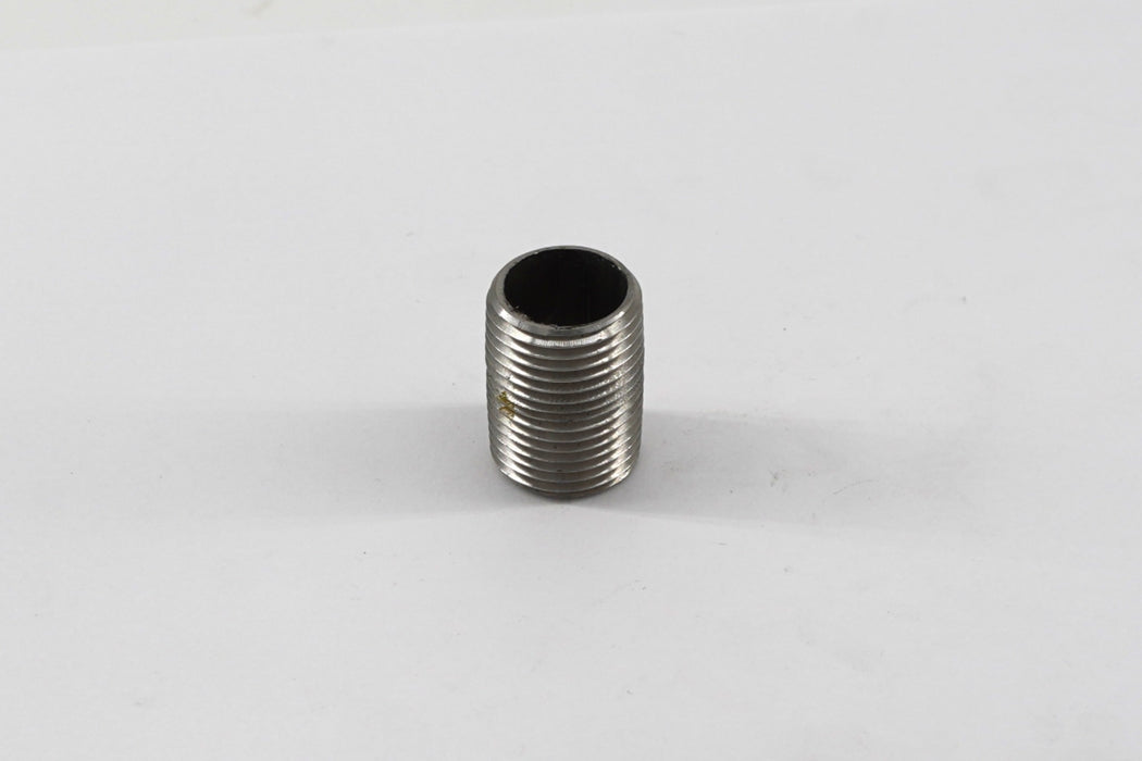 3/8"  x 6"  Stainless Steel Pipe Nipple
