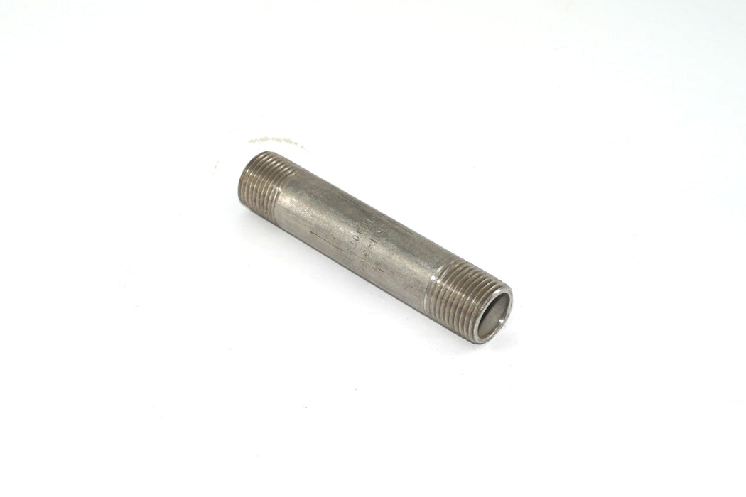 1/2"  x 3"  Stainless Steel Pipe Nipple