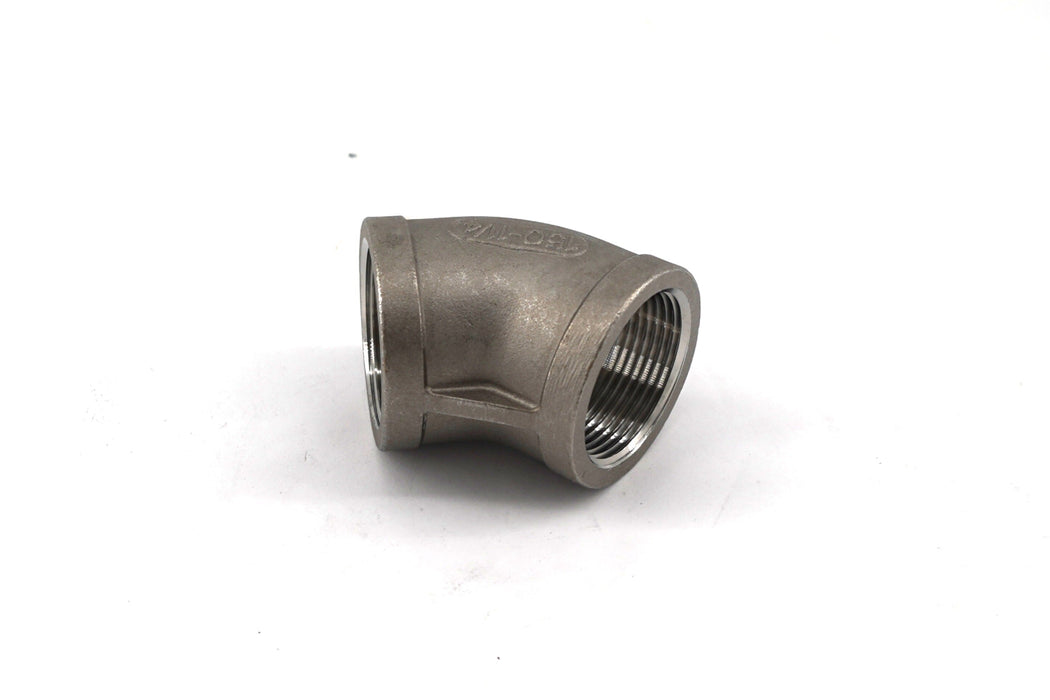 1/2"  45° Stainless Steel Elbow