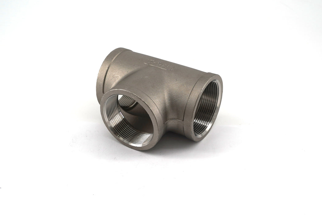 2 1/2"  Stainless Steel Tee