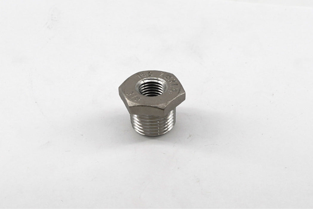 1/4"  x 1/8"  Stainless Steel Reducer Bushing