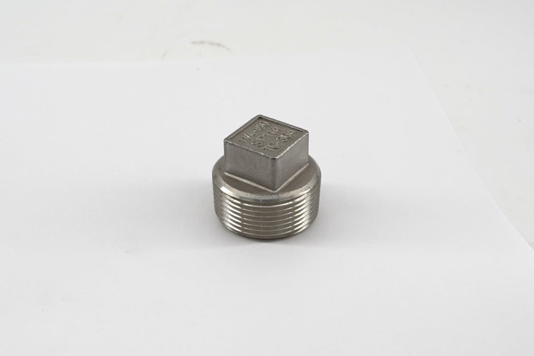 1 1/4""  Stainless Steel Plug