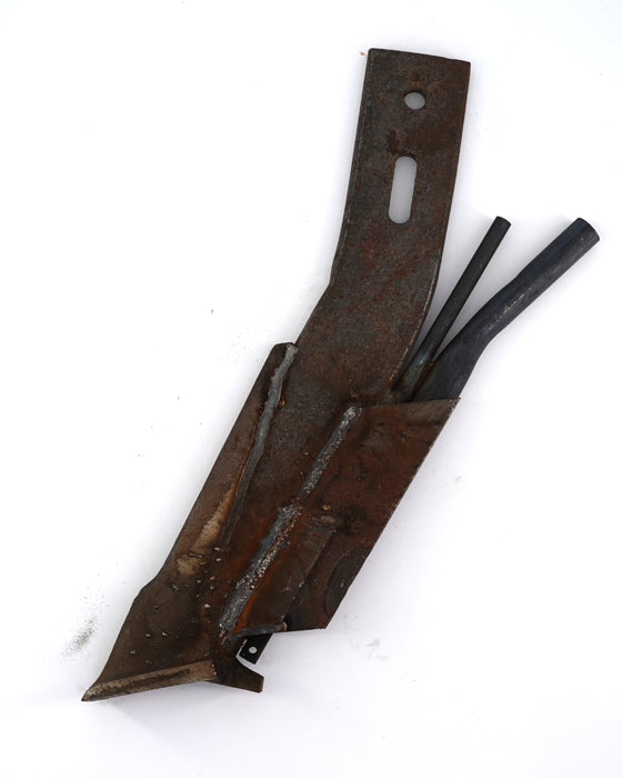 3/8" x 3/4" Double Tube, 1/2" blank Mole Knife with Side Plate