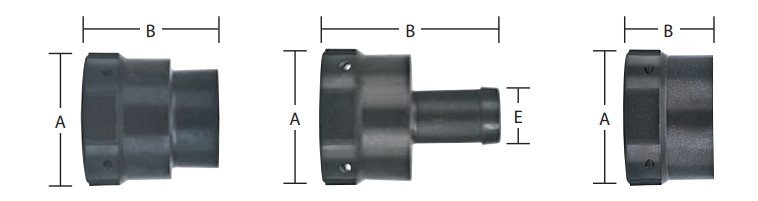 Low Profile Quick Connect with 1" NPT Female Quick Connect Kit