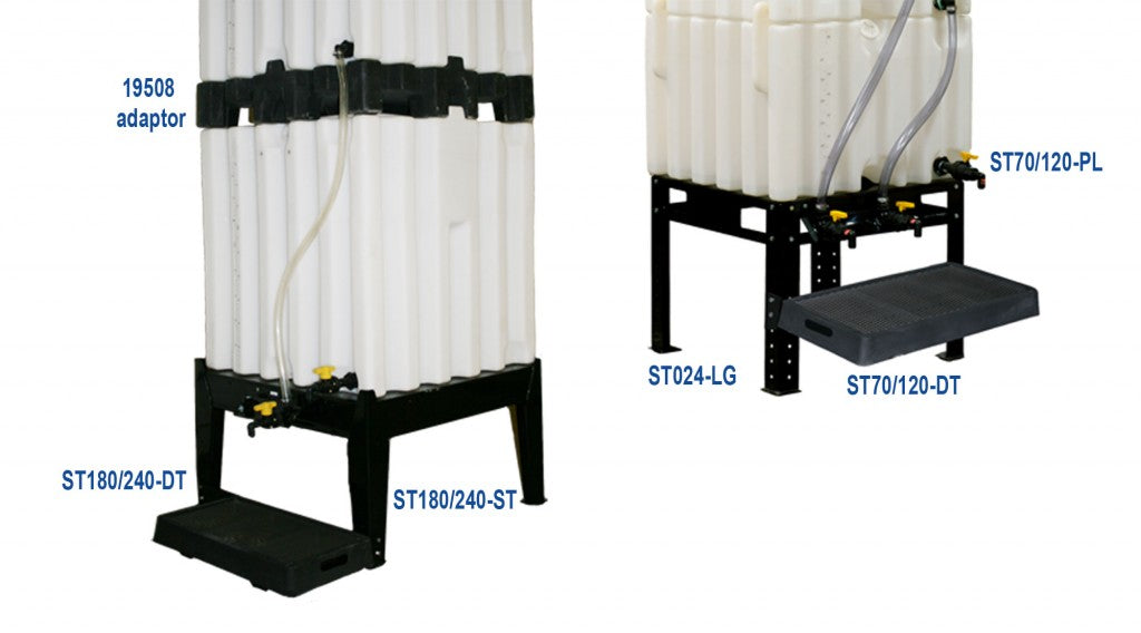 180 or 240 Gallon Tote Stand