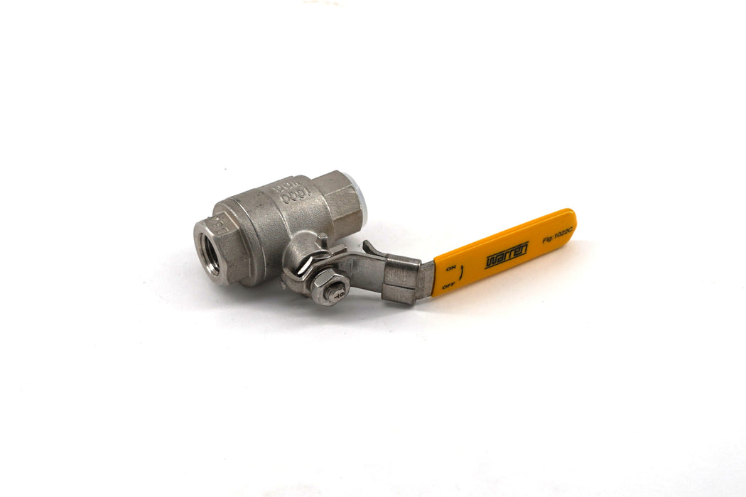 1/4"  Ball Valve – Stainless Steel