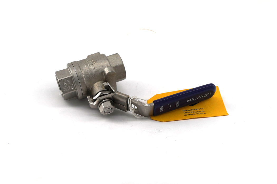 1/2"  Ball Valve – Stainless Steel